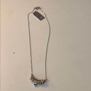 J. Jill Silver and Gold Minimalist Necklace